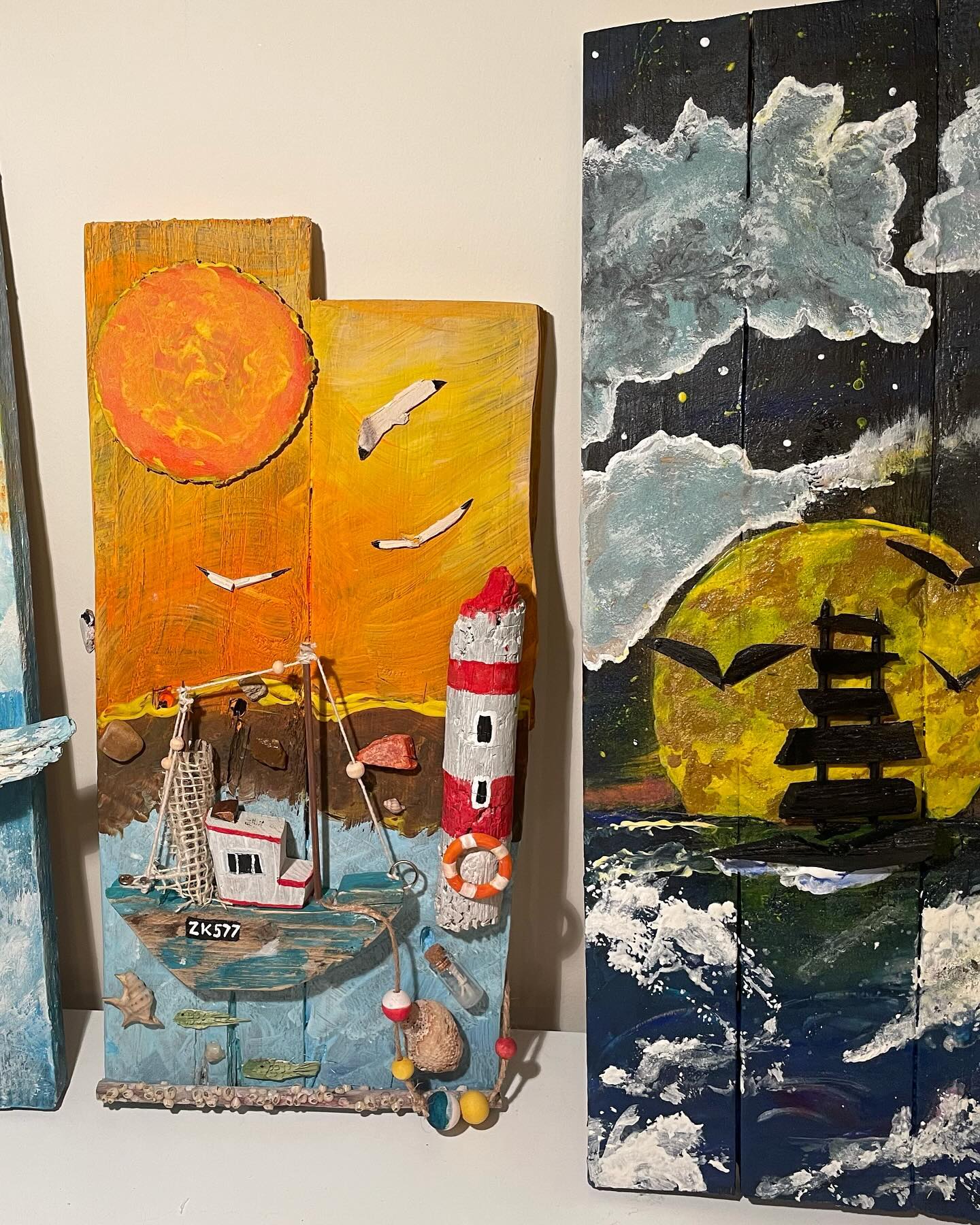 Czarny statek pod księżycem - zdjęcie 2